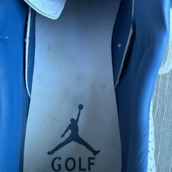 Jordan ADG 4 'White French Blue' Golf Shoes Size 12 - Picture 8 of 13